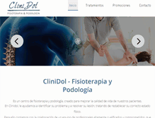 Tablet Screenshot of clinidol.com